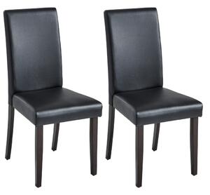 SET STOLOV, les, tekstil črna