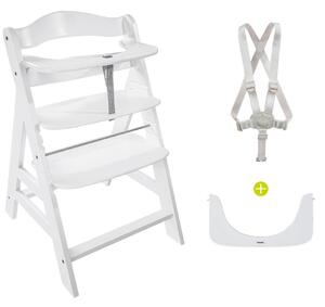 STOLČEK ZA HRANJENJE ALPHA + 56/80/48 cm bela