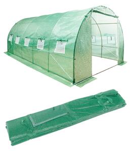 KONDELA Rezervna ponjava za rastlinjak, zelena, 3x8x2 m, FELKO NEW TYP 4