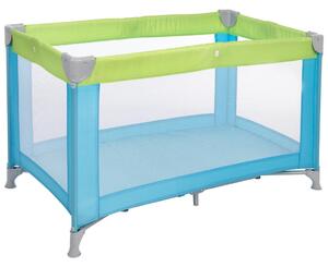 PRENOSNA POSTELJICA 120/60/74 cm modra, zelena