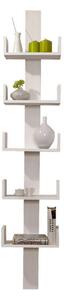 STENSKI REGAL 35/180/17 cm bela