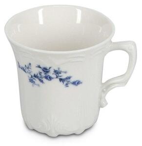 Bela/modra porcelanasta skodelica za kapučino 200 ml Retro – BonBistro