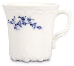 Bela/modra porcelanasta skodelica za kapučino 200 ml Retro – BonBistro