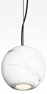 Maytoni Visoka svetilka BASIC TEXTURE, bela, Ø 12 cm, marmor, GU10, zatemnjen, Bela, Dnevna soba / jedilnica, Marmor, Sodobni, Globus