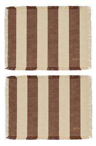 Pogrinjki v kompletu 2 ks iz organskega bombaža 36x48 cm Toppu – OYOY Living Design