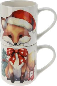 2-delni komplet vrčev Fox, 265 ml, porcelan