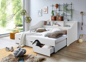 Mömax Raztegljiva Postelja Star, Bela, 90-180x200