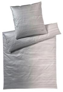 POSTELJNINA MOVE 140/200 cm mako saten antracit, barve grafita, siva
