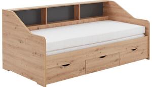 Mömax Raztegljiva Postelja Star, Hrast, 90-180x200
