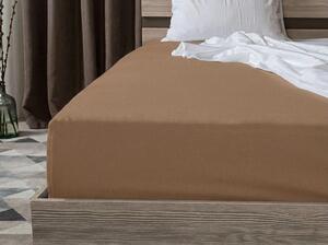 Jersey rjuha EXCLUSIVE rjava 90 x 200 cm