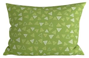Prevleka za vzglavnik iz mikrovlaken TREVA 70x90 cm, zelena