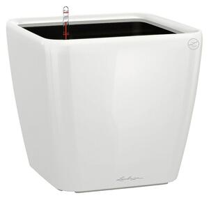 Lechuza Korito za rastline Quadro Premium (Zunanje dimenzije (Do x Š x V): 22,5 x 22,5 x 20,5 cm, Plastika, Bela)