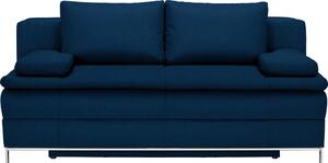 BOXSPRING ZOFA, temno modra tekstil