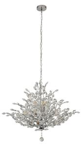 KRISTALNA VISEČA SVETILKA BOUQUET 78/150 cm E14