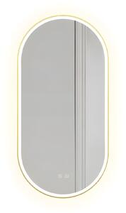 Ogledalo LED OVL 50x100cm Brush Gold