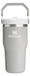 Svetlo siva termovka iz nerjavečega jekla 600 ml IceFlow™ Flip Straw 2.0 Tumbler Ash – Stanley