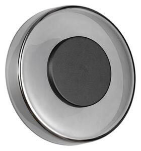 Mat črna LED zatemnitvena stenska svetilka ø 22 cm Celeste – Trio