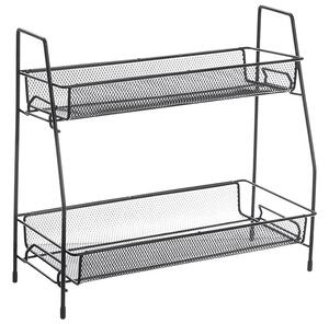 Organizator za kuhinjo TALORO 31x32,5 cm, črn