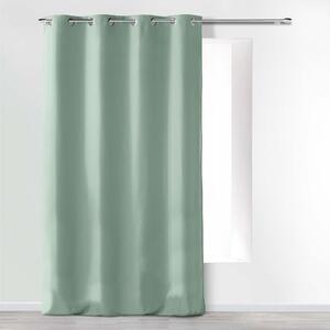 Žajbljevo zelena zavesa za delno zatemnitev iz mikrovlaken 140x280 cm Absolu – douceur d'intérieur