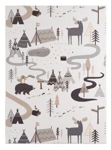 Kremno bela pralna otroška preproga 160x230 cm Coco 1135 – Ayyildiz Carpets