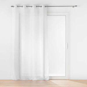 Bela prosojna zavesa iz tančice 140x240 cm Lissea – douceur d'intérieur