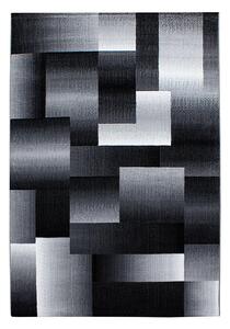 Novel Ravno Tkana Preproga Miami, Črna, 240x340cm