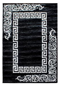 Novel Ravno Tkana Preproga Miami, Črna, 140x200cm