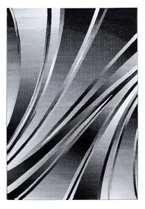 Novel Ravno Tkana Preproga Parma, Črna, 240x340cm