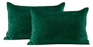 Komplet 2 zelenih prevlek za blazine AmeliaHome Laila, 70 x 50 cm