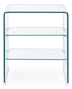 Steklena stranska mizica 40x50 cm Iride – Bizzotto