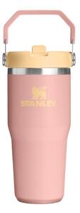 Breskova termovka iz nerjavečega jekla 410 ml IceFlow™ Flip Straw 2.0 Tumbler Peach Rose – Stanley