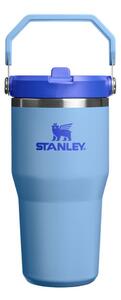 Modra termovka iz nerjavečega jekla 600 ml IceFlow™ Flip Straw 2.0 Tumbler Blue Sky – Stanley