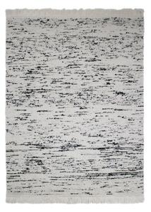 Siva/slonokoščena ročno tkana volnena preproga 140x200 cm Ellsa – Flair Rugs