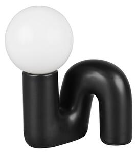 Črna keramična namizna svetilka (višina 21,5 cm) Quinn – Reality