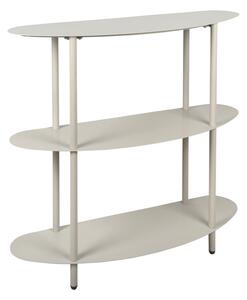Siv kovinski regal 90x82x28 cm Riqueza – Leitmotiv