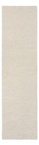Slonokoščen ročno tkan volnen tekač 80x230 cm Harris Boucle – Flair Rugs