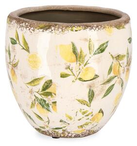 Porcelanast okrasni cvetlični lonec ø 18 cm Sorrento – Yes Everyday