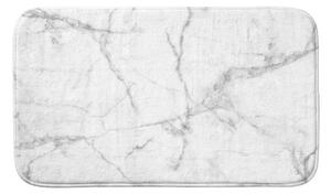 Bela/siva tekstilna kopalniška preproga 45x75 cm Marbre – douceur d'intérieur