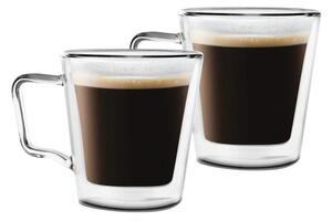 Komplet 2 dvostenskih skodelica Vialli Design Joey, 250 ml