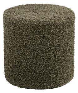 Zelen tabure iz tkanine bouclé Ejby – House Nordic