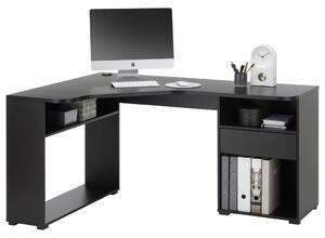 MID.YOU Gaming Miza Bc 3155, Črna, 110-150x50cm