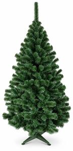 ShopJK Božično drevo jelka lux zeleno - bela 150 cm