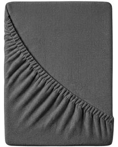Frotirno rjuho EXCLUSIVE temno siva 90 x 200 cm