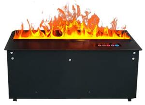 Kamin na vodno paro, ElectricSun MISTique Majhen, 60 cm, 8-barvnim plamenom, z zvokom, WiFi aplikacijo
