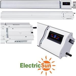 Infrardeči grelec s termostatom, ElectricSun 1800W in 900W, beli, infrardeči grelnik z WiFi in daljinskim upravljalnikom, montaža na steno in strop, n
