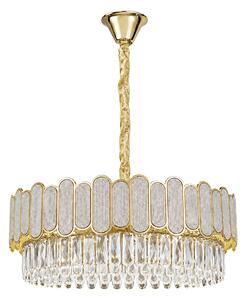 Kristalna viseča svetilka SWE107-CP 50cm GOLD