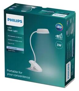 Donutclip DSK201 PHILIPS NAMIZNA SVETILKA BELA PT 3W 40K USB 02 8719514396890