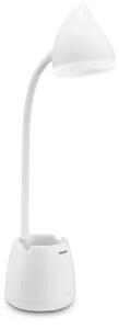 Namizna svetilka PHILIPS Hat DSK213, bela, PT 4,5 W, 40 K, USB 8719514443778