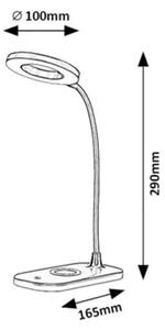 HARDIN NAMIZNA SVETILKA LED 5/ČRNA/IP20/210lm RA74013