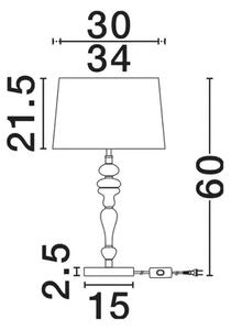 NAMIZNA SVETILKA DAMO E27/12W/ SIVA IN RJAVA NL9009151